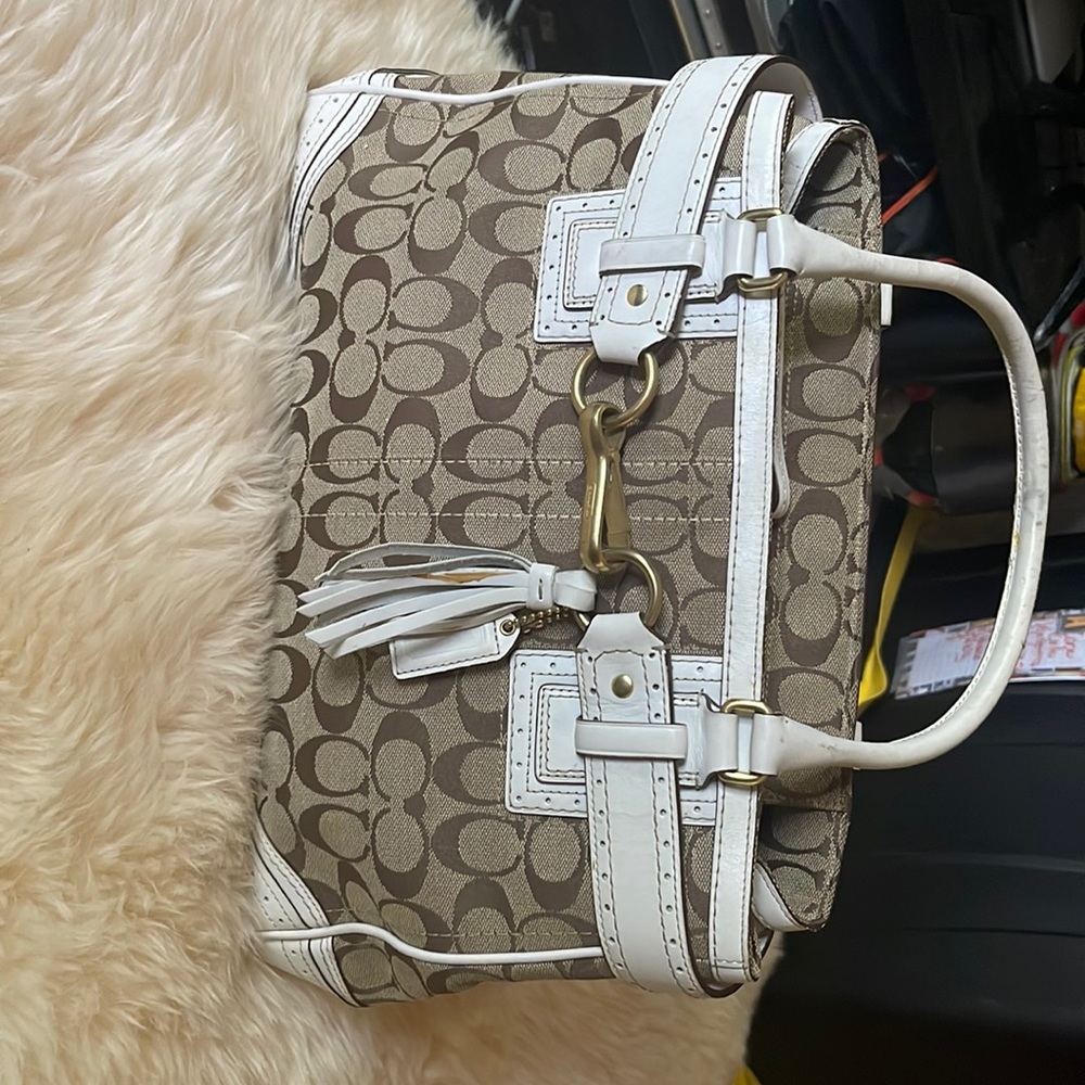 Coach signature bag